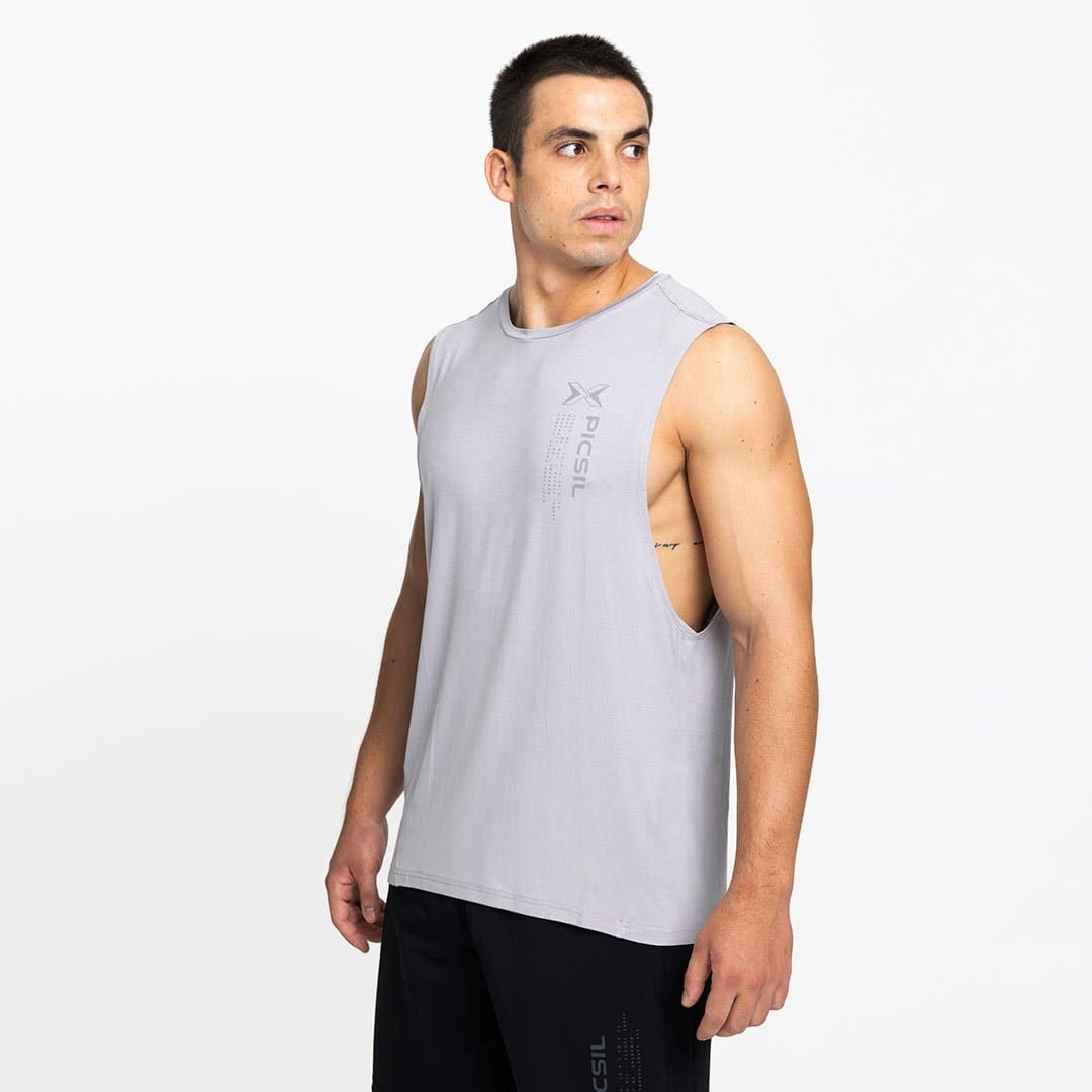 Camiseta Deporte Sin Mangas Hombre Tank Core 0.2