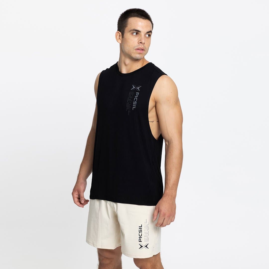 Camiseta Deporte Sin Mangas Hombre Tank Core 0.2