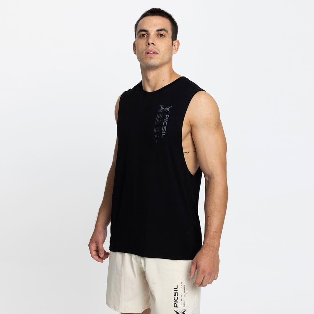 Camiseta Deporte Sin Mangas Hombre Tank Core 0.2